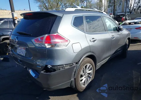 2014 Nissan Rogue Sl из США, поврежденный, VIN 5N1AT2MT2EC799017